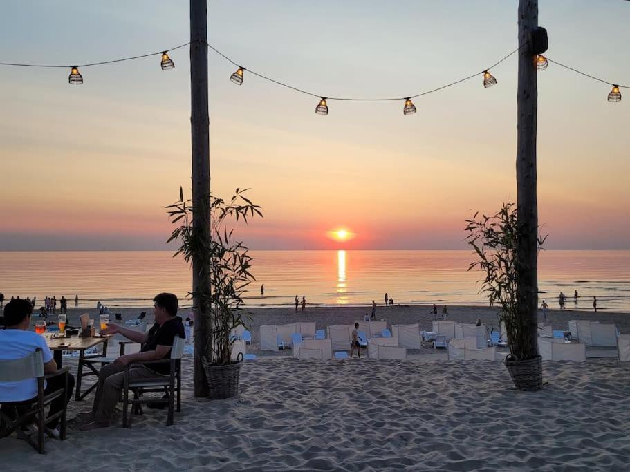נורדוויק Ithaka Beach House, Unieke Plek Met Vrij Parkeren! מראה חיצוני תמונה